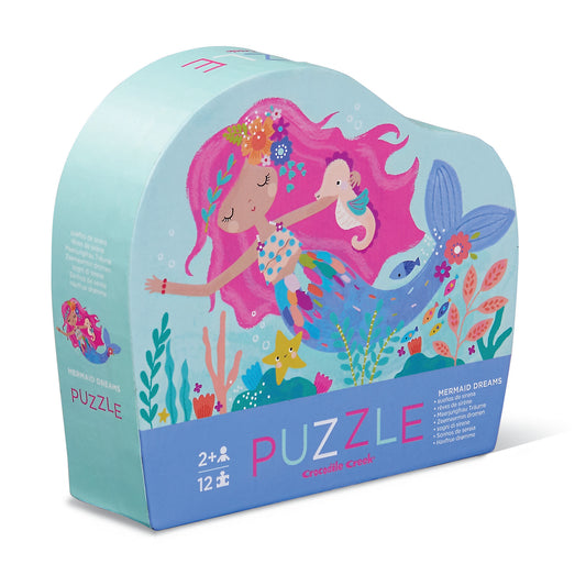 12 Piece Mini Puzzles - Mermaid Dreams-Puzzles-Second Snuggle Preloved