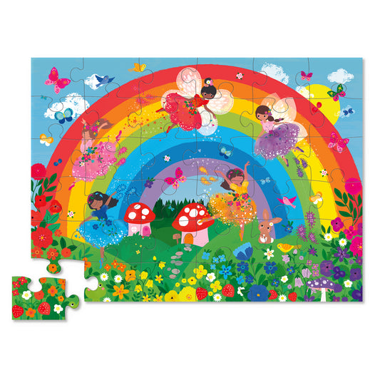 36 Piece Floor Puzzle - Over The Rainbow-Puzzles-Second Snuggle Preloved