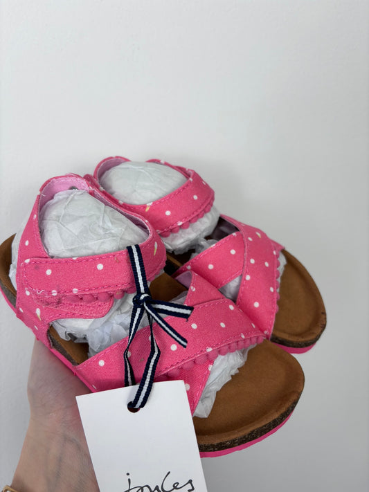 Joules Pink Spot Sandals-Shoes-Second Snuggle Preloved