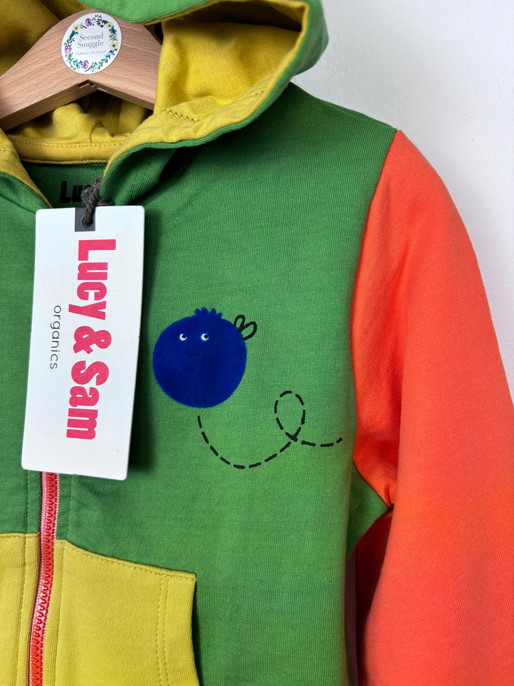 Lucy & Sam Just Imagine Zip Hoodie-Hoodies-Second Snuggle Preloved