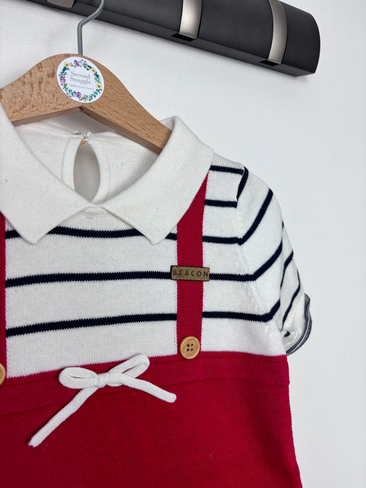 Beacon London Nautical Romper-Rompers-Second Snuggle Preloved
