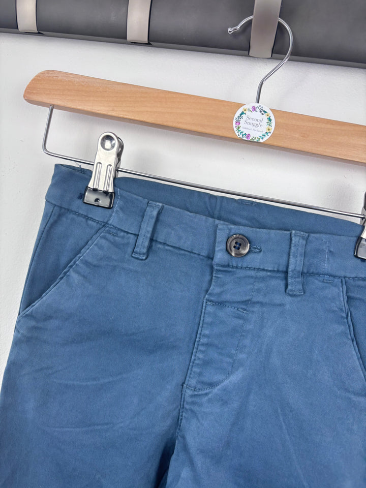 Next Blue Chino Trousers 18-24 Months-Trousers-Second Snuggle Preloved