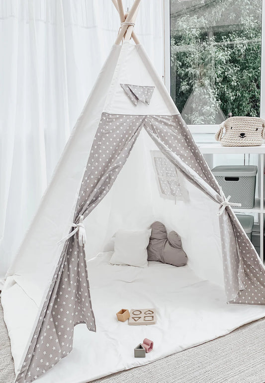 Children's Teepee Tent-Wooden Toys-Second Snuggle Preloved