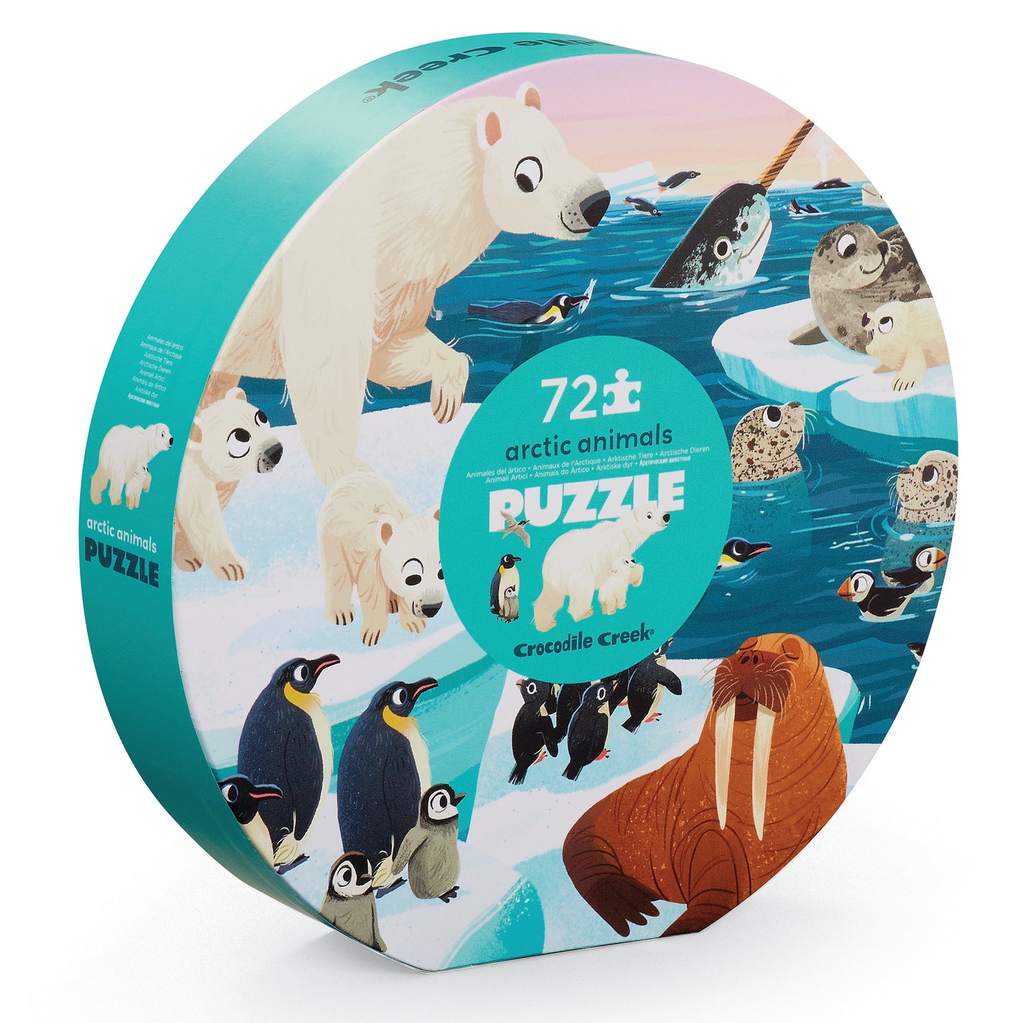 72 Piece Puzzle - Arctic Animals-72 Piece Puzzles-Second Snuggle Preloved