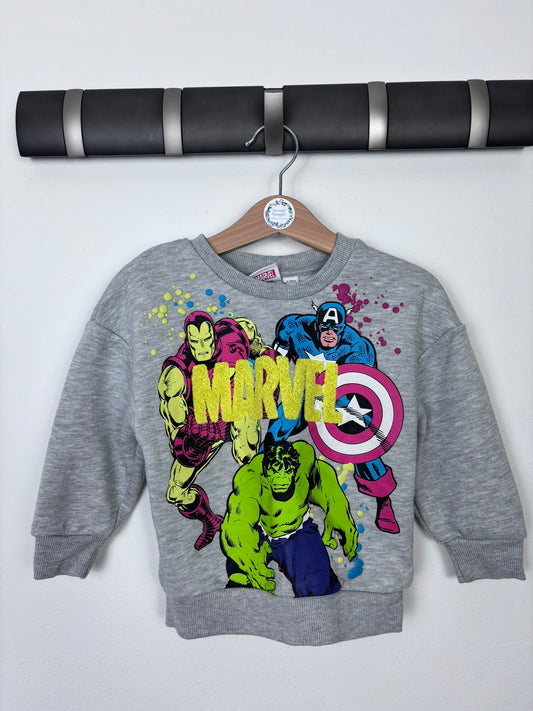Marvel 2-3 Years-Jumpers-Second Snuggle Preloved