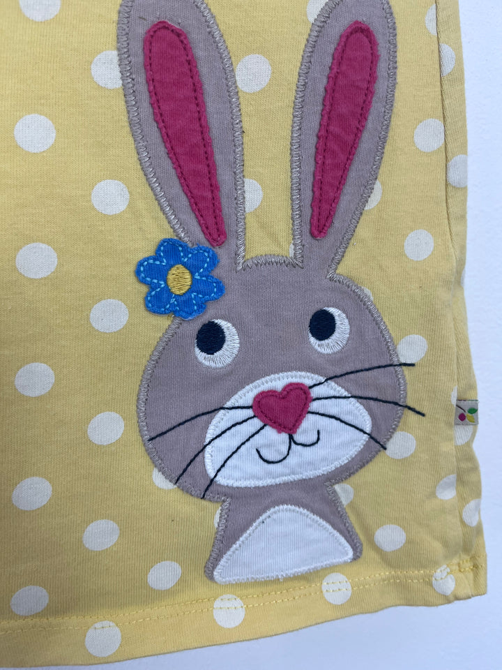 Frugi Yellow Spot Dress 6-12 Months-Dresses-Second Snuggle Preloved