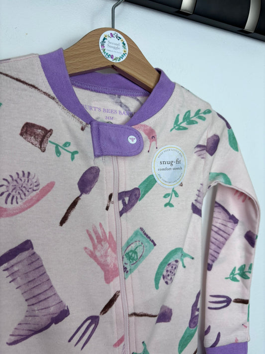 Burt Bees 24 Months-Sleepsuits-Second Snuggle Preloved