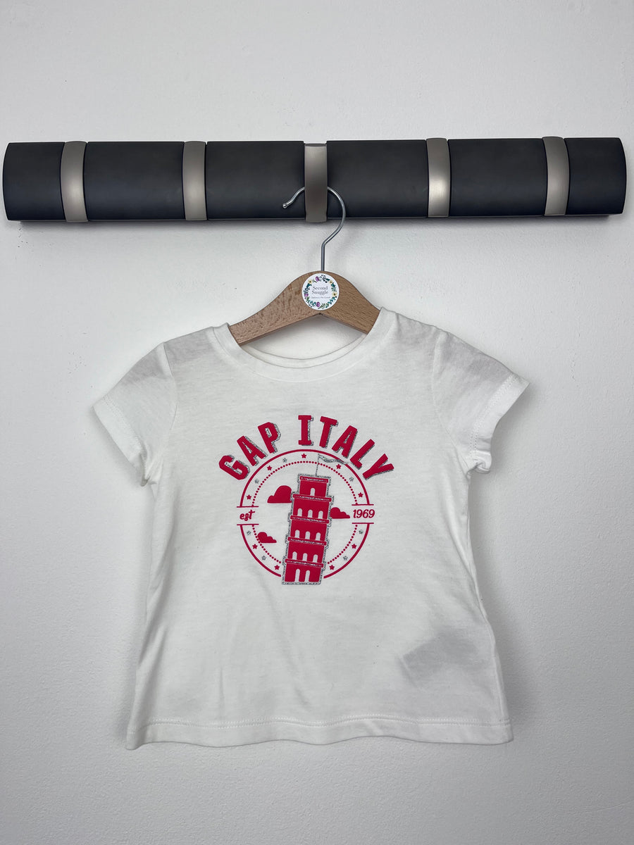 Baby Gap T-shirt 12-18 Months-Tops-Second Snuggle Preloved