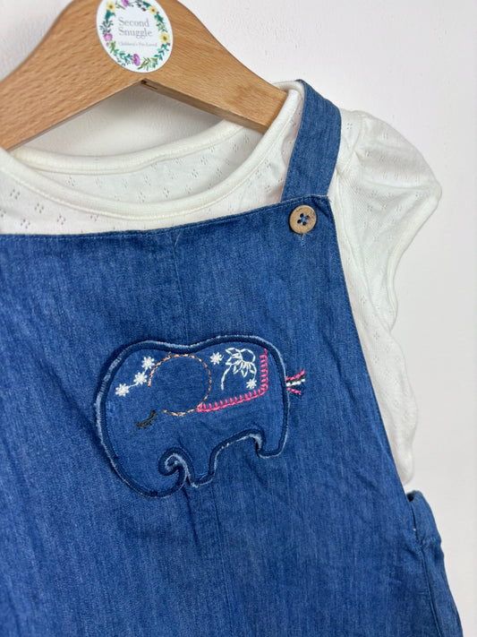 M&S 18-24 Months-Dungarees-Second Snuggle Preloved