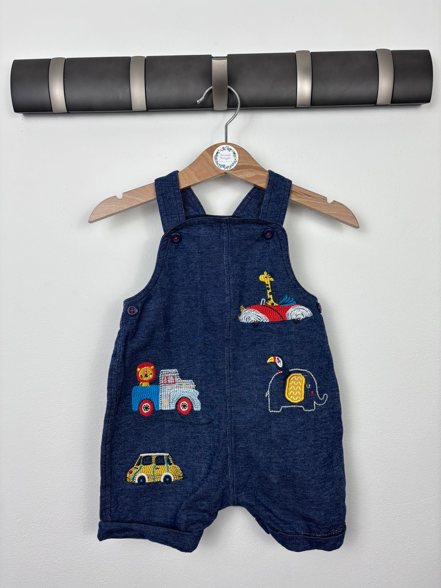 Nutmeg 6-9 Months-Dungarees-Second Snuggle Preloved