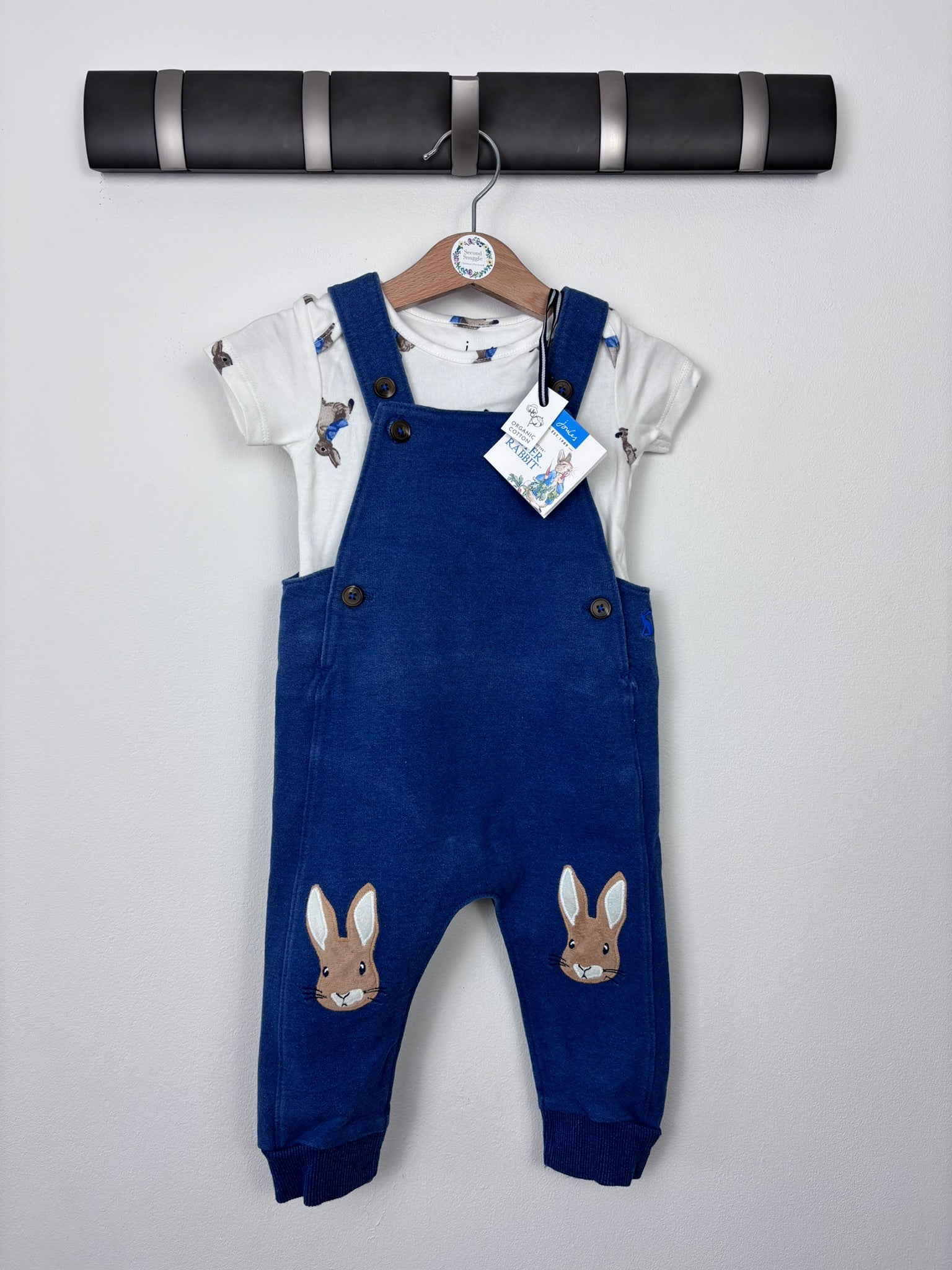 Joules 6-9 Months-Dungarees-Second Snuggle Preloved