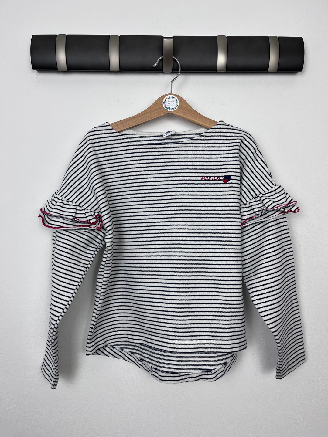 Petit Bateau Stripe Long Sleeve Top 8 Years-Tops-Second Snuggle Preloved