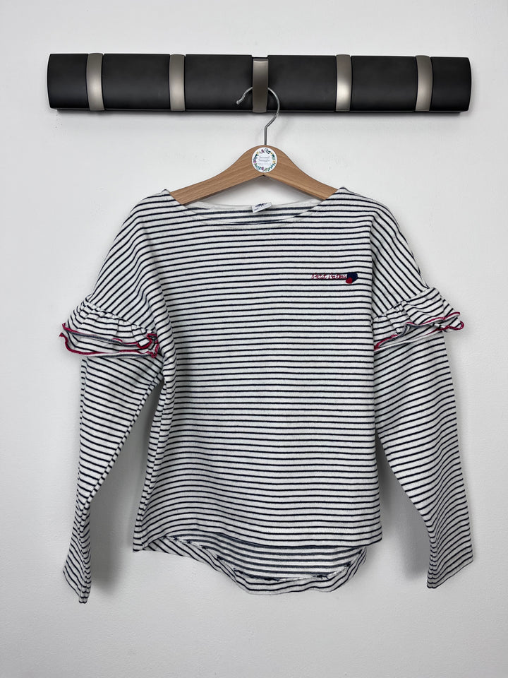 Petit Bateau Stripe Long Sleeve Top 8 Years-Tops-Second Snuggle Preloved