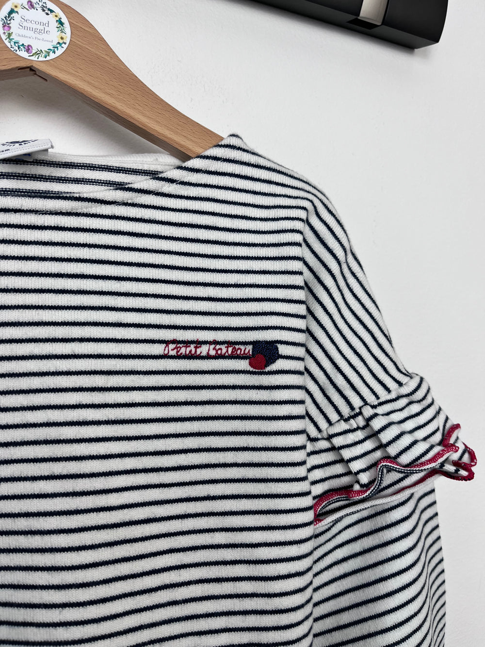 Petit Bateau Stripe Long Sleeve Top 8 Years-Tops-Second Snuggle Preloved
