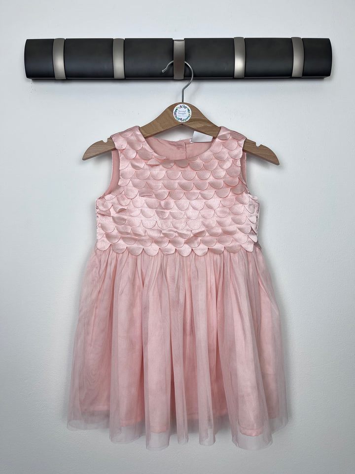 Fred & Flo Pink Party Dress 12-18 Months-Dresses-Second Snuggle Preloved