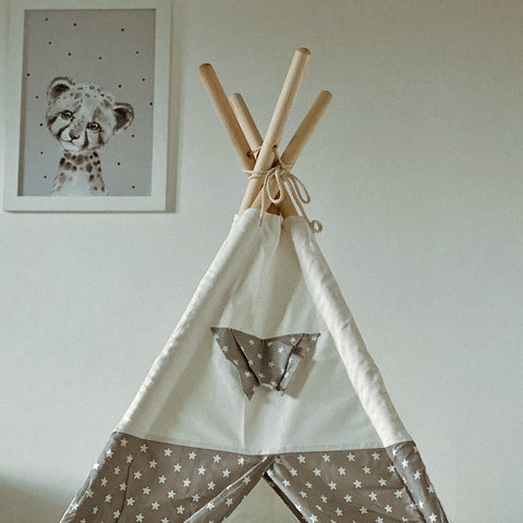Children's Teepee Tent-Wooden Toys-Second Snuggle Preloved