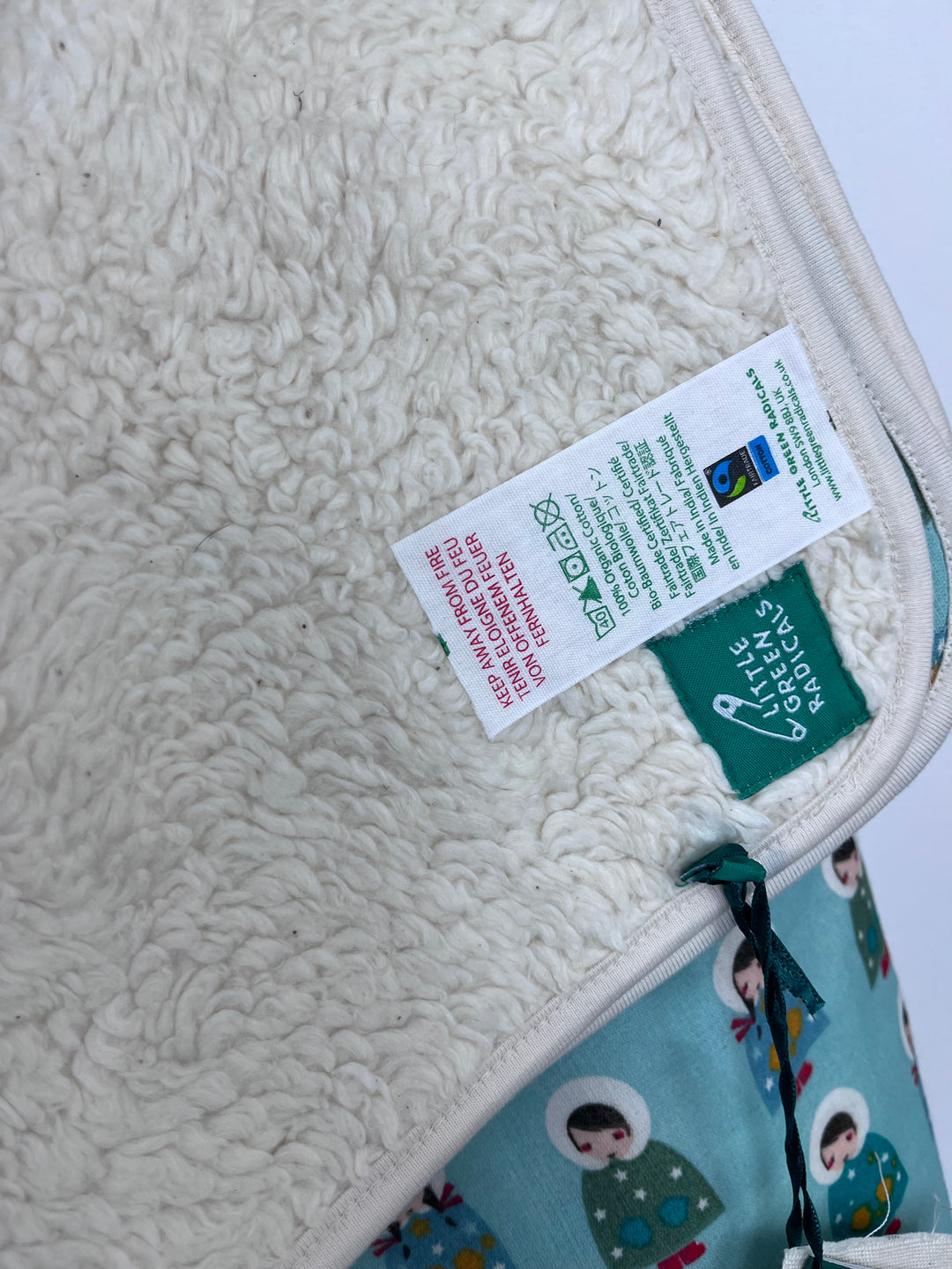 Little Green Radicals Snow Blanket New-Blankets-Second Snuggle Preloved
