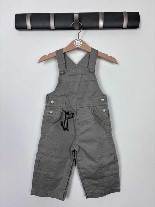 DPam 12 Months-Dungarees-Second Snuggle Preloved