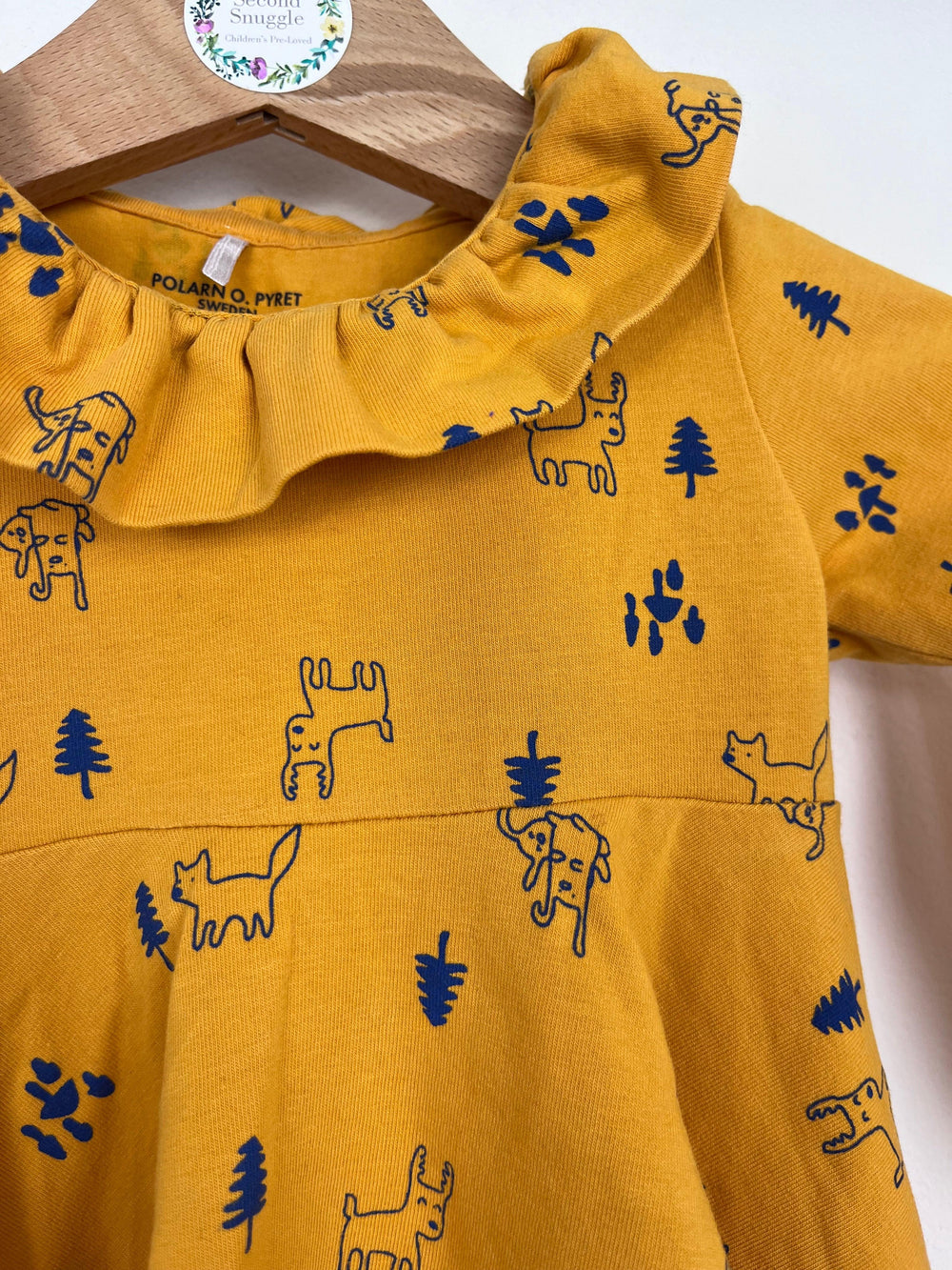 Polarn O. Pyret Dress 4-6 Months-Dresses-Second Snuggle Preloved