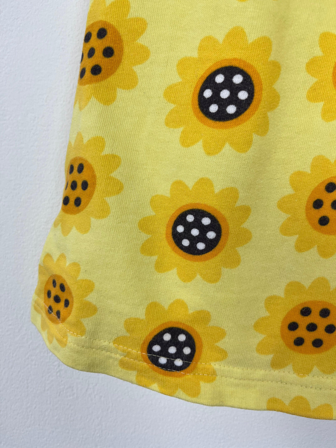 Maxomorra Sunflower Dress 74/80 (9-12 Months)-Dresses-Second Snuggle Preloved