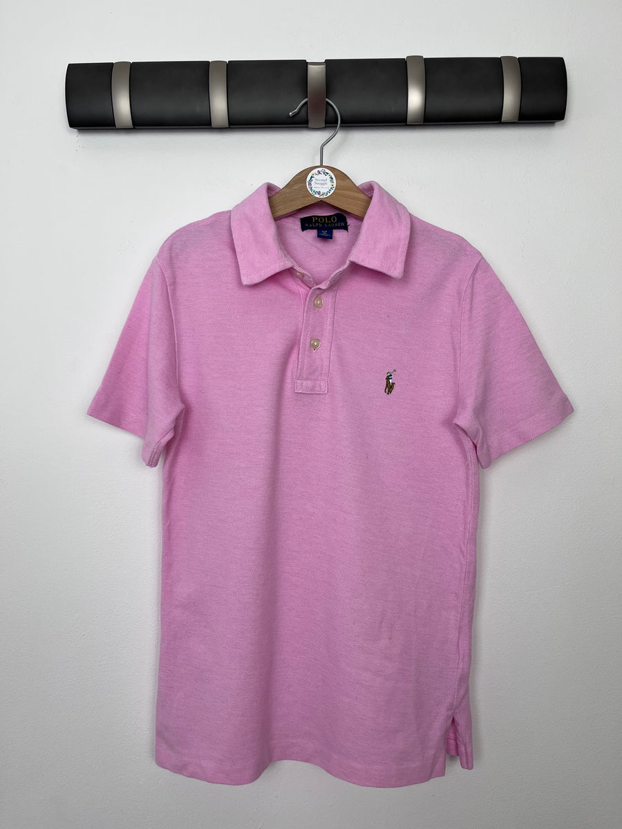Ralph Lauren Pink Polo Top Small 8 Years-Tops-Second Snuggle Preloved