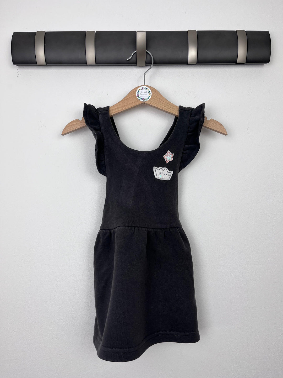 Next Black Dress 9-12 Months-Dresses-Second Snuggle Preloved