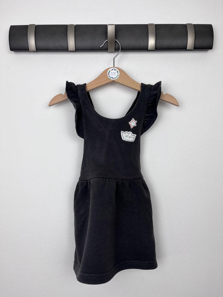 Next Black Dress 9-12 Months-Dresses-Second Snuggle Preloved