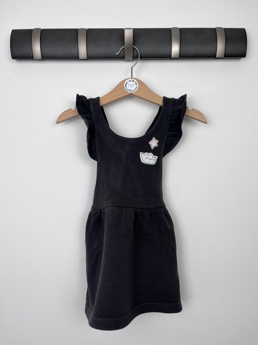 Next Black Dress 9-12 Months-Dresses-Second Snuggle Preloved