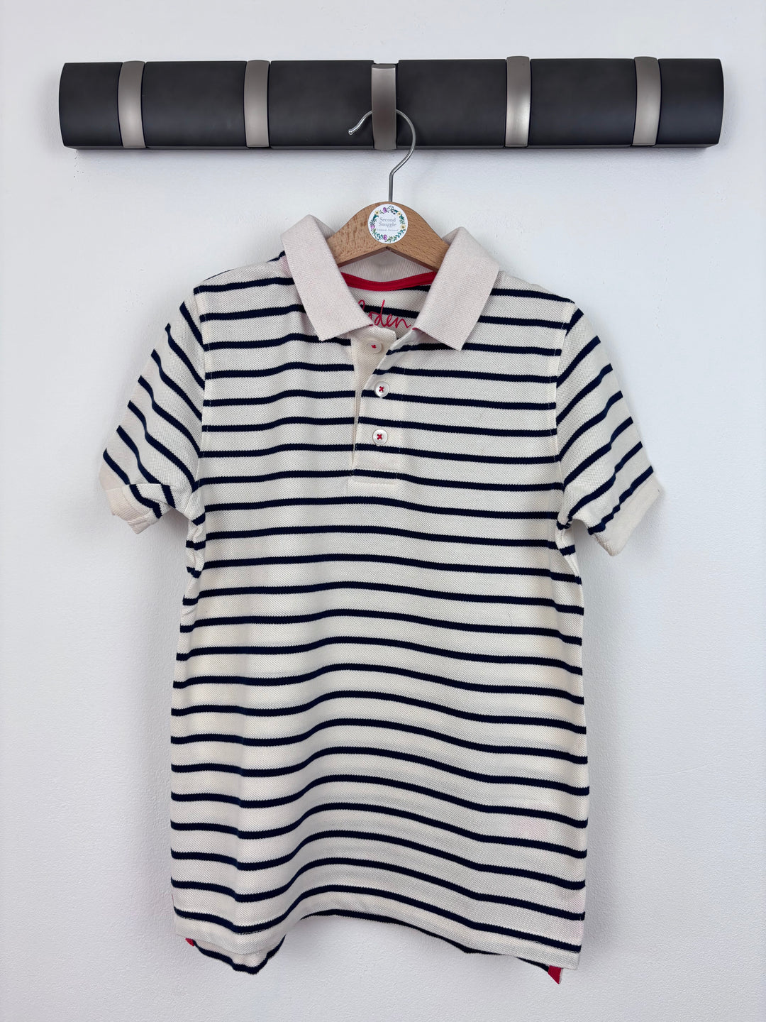 Boden Stripe Polo Top 5-6 Years-Tops-Second Snuggle Preloved