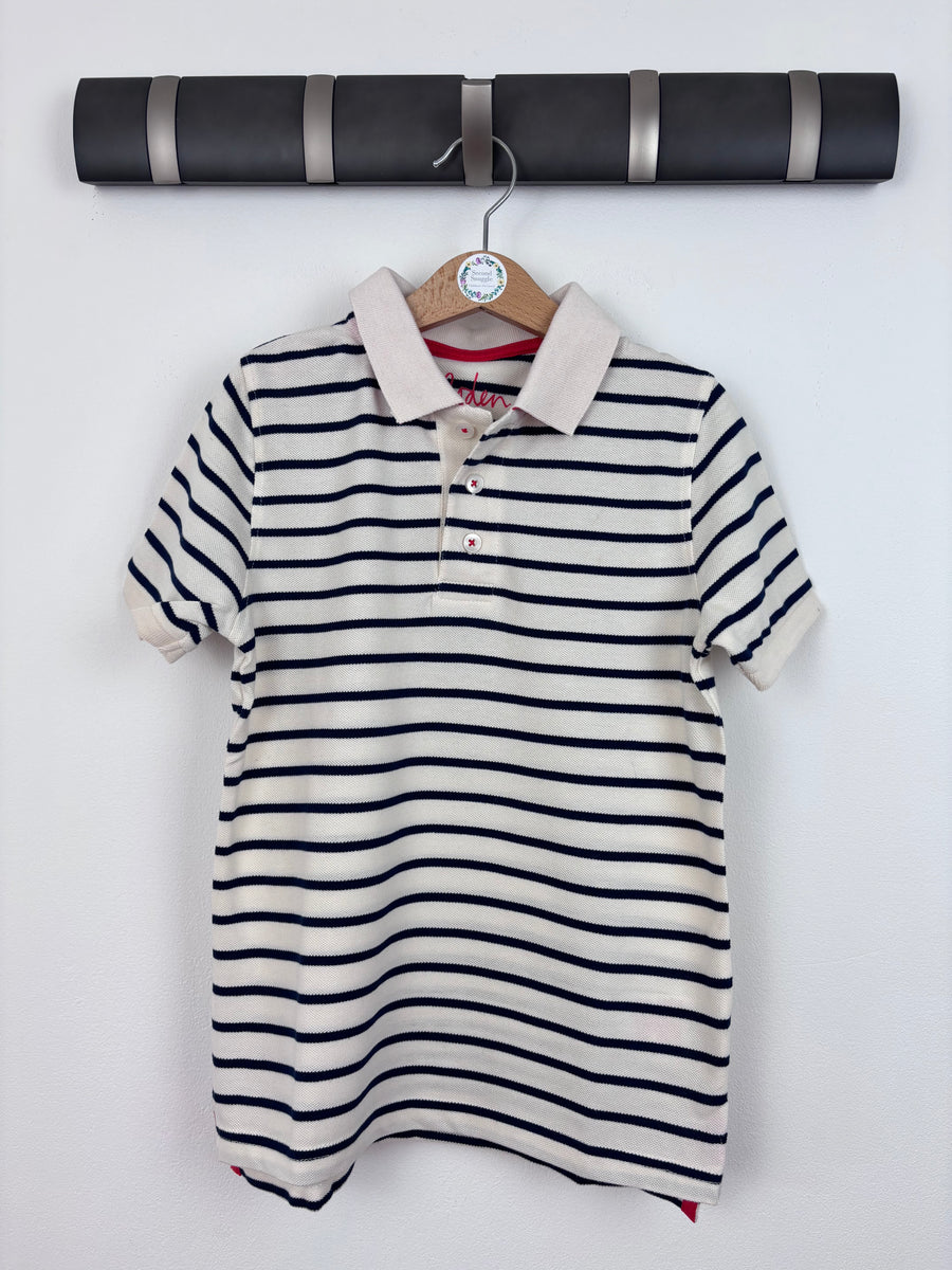 Boden Stripe Polo Top 5-6 Years-Tops-Second Snuggle Preloved