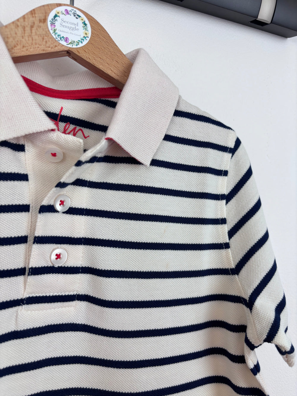 Boden Stripe Polo Top 5-6 Years-Tops-Second Snuggle Preloved