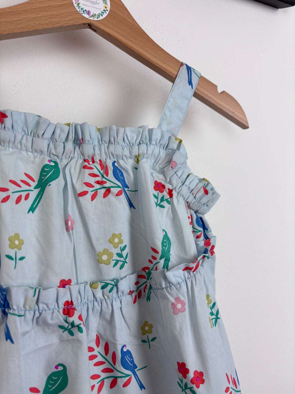 Mini Boden Parrot Dress 7-8 Years-Dresses-Second Snuggle Preloved