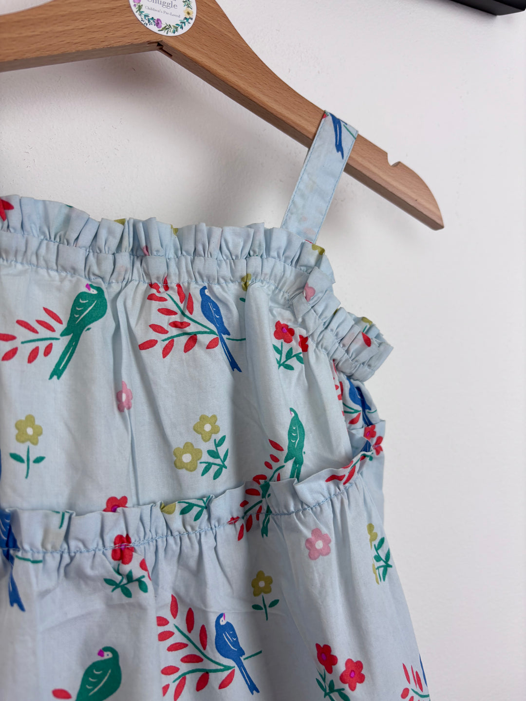 Mini Boden Parrot Dress 7-8 Years-Dresses-Second Snuggle Preloved
