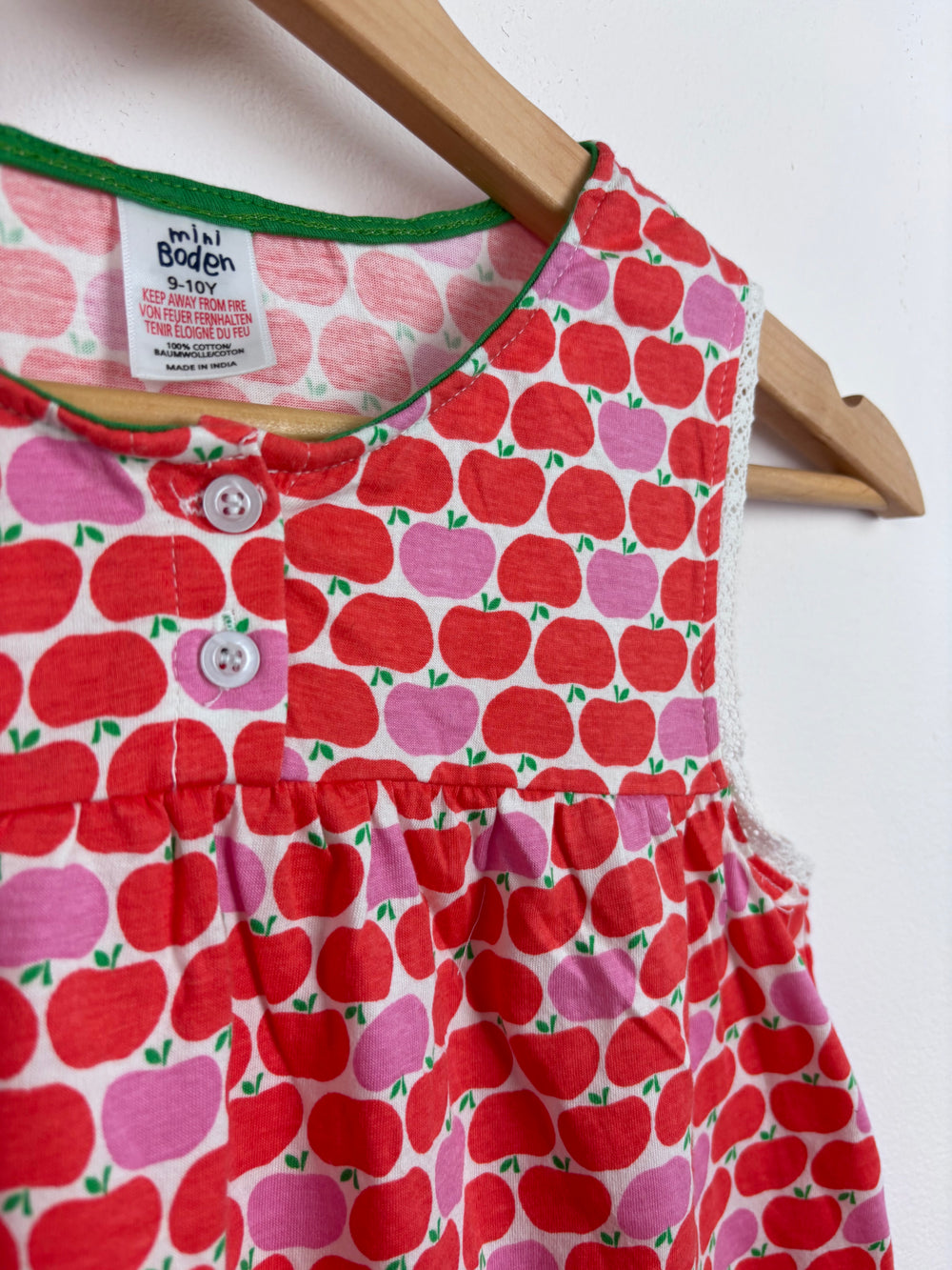 Mini Boden Apples Vest Top 9-10 Years-Vests-Second Snuggle Preloved