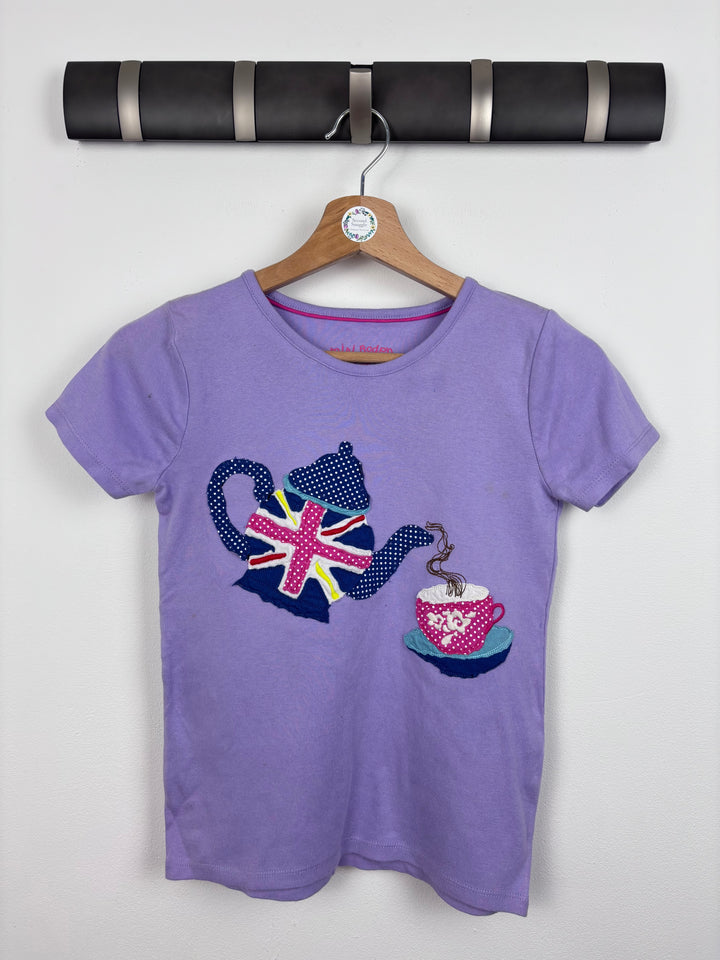 Mini Boden Tea Applique T-shirt 9-10 Years-Tops-Second Snuggle Preloved