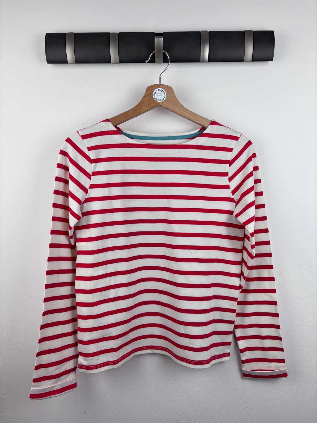 Boden Red Striped Top 11-12 Years-Tops-Second Snuggle Preloved