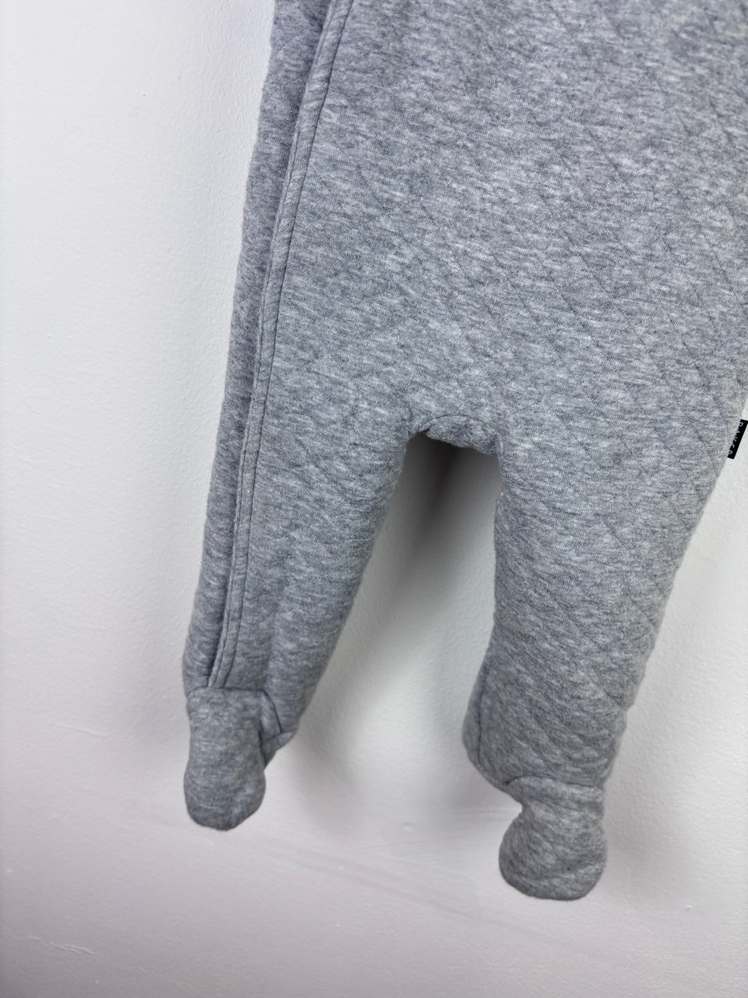 Ted Baker Grey Quilted Pramsuit 9-12 Months-Pramsuits-Second Snuggle Preloved