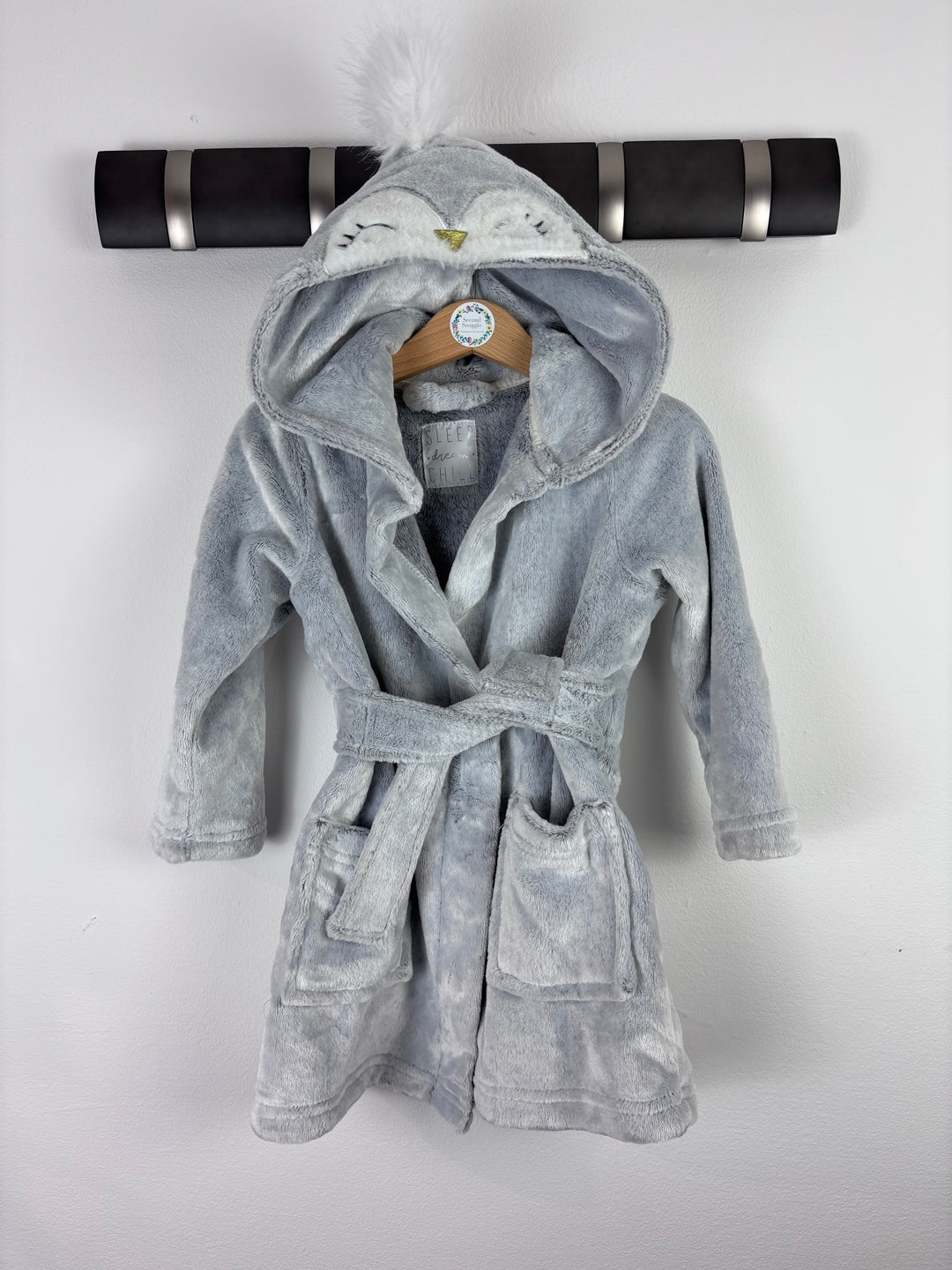 Tu Owl Dressing Gown 18-24 Months-Dressing Gown-Second Snuggle Preloved