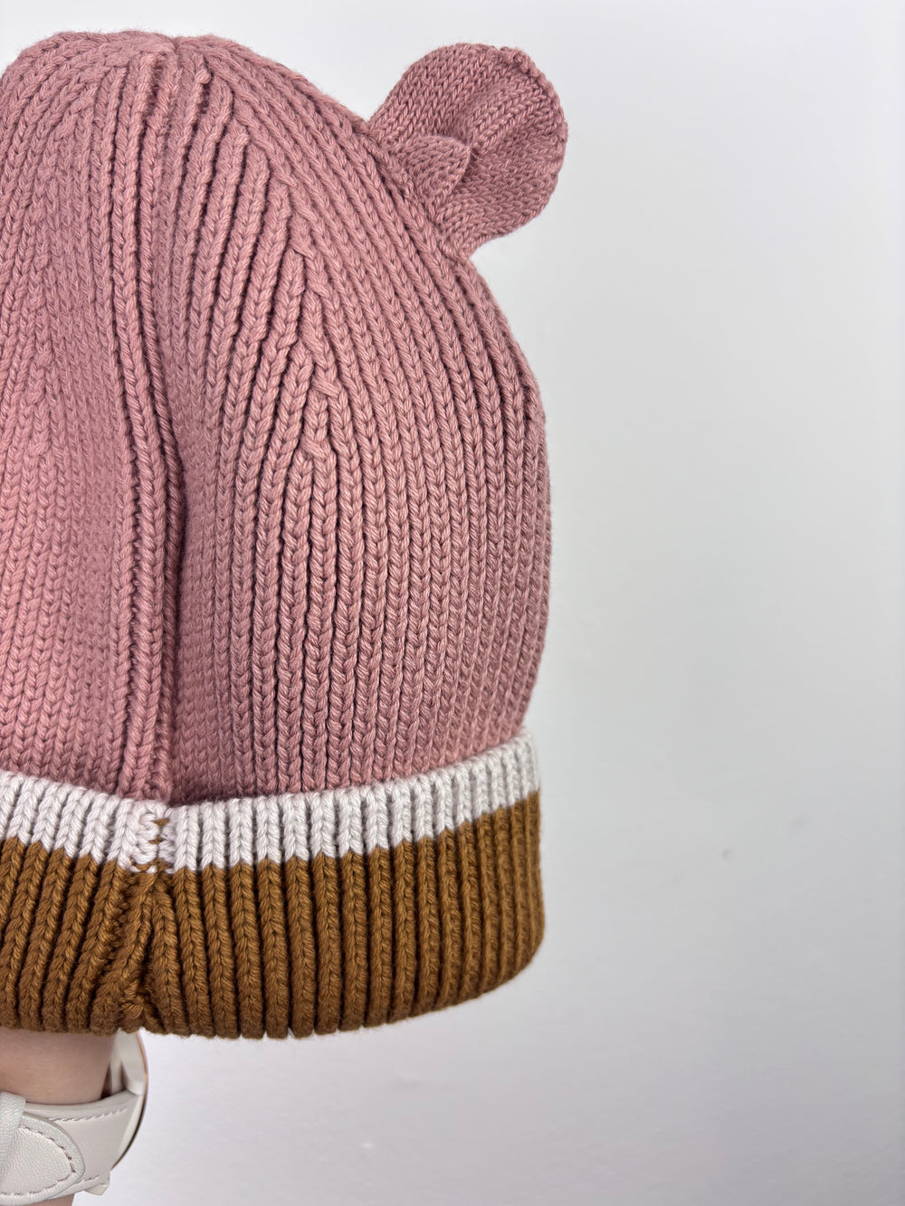 Liewood Pink Bear Hat 1-2 Years-Hats-Second Snuggle Preloved