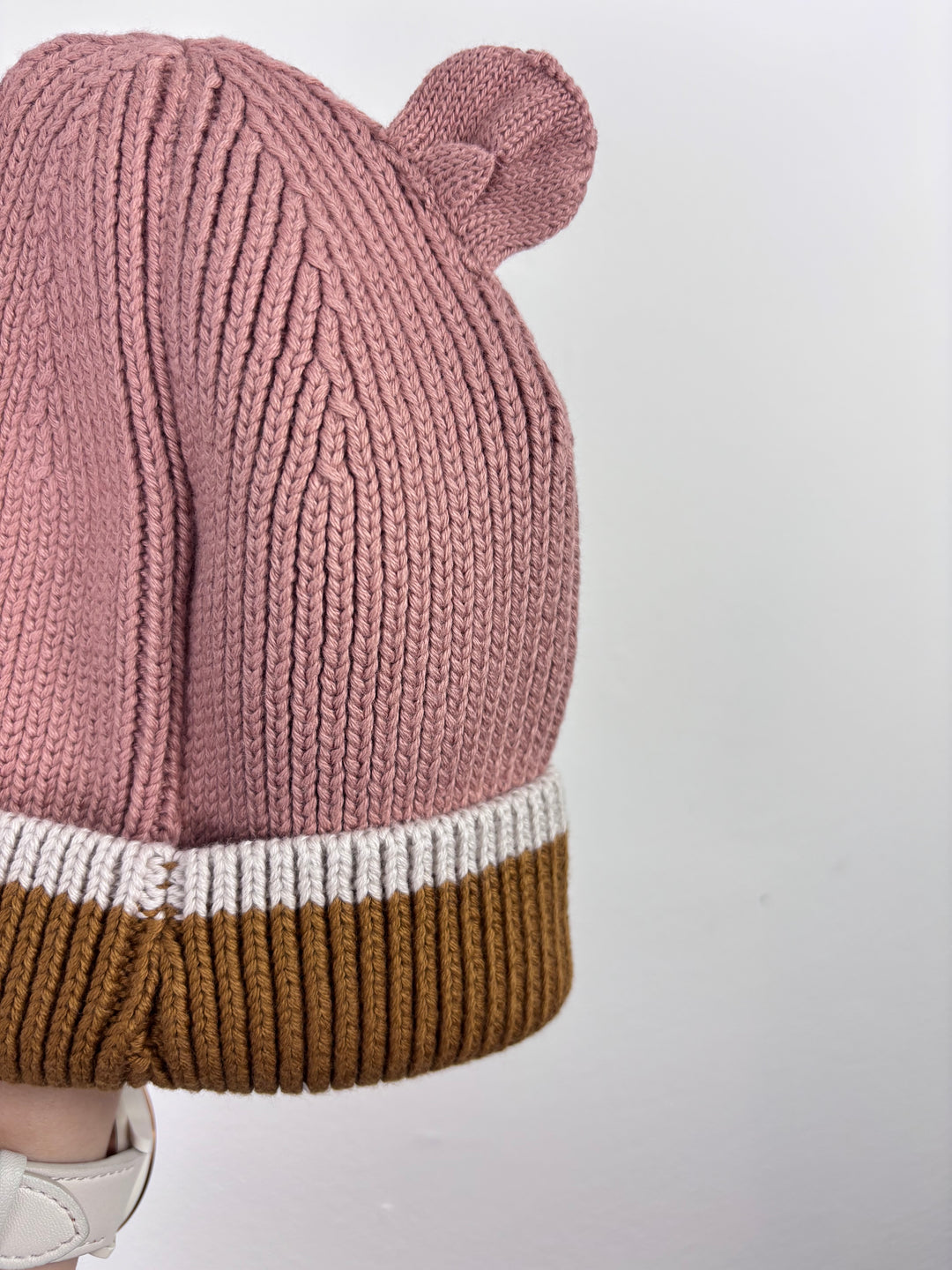 Liewood Pink Bear Hat 1-2 Years-Hats-Second Snuggle Preloved