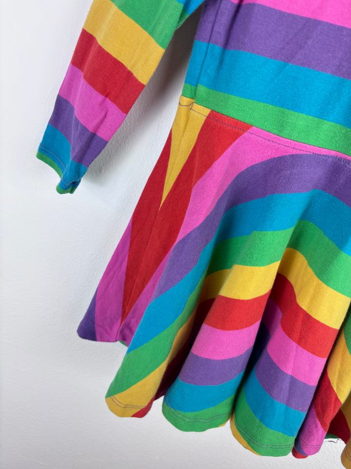 Frugi Rainbow Dress 18-24 Months-Dresses-Second Snuggle Preloved