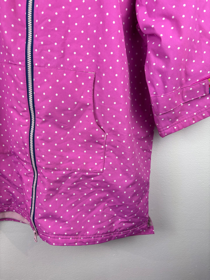Boden Pink Polka Dot Changing Robe (M/L) Approx 4-6 Years-Coats-Second Snuggle Preloved