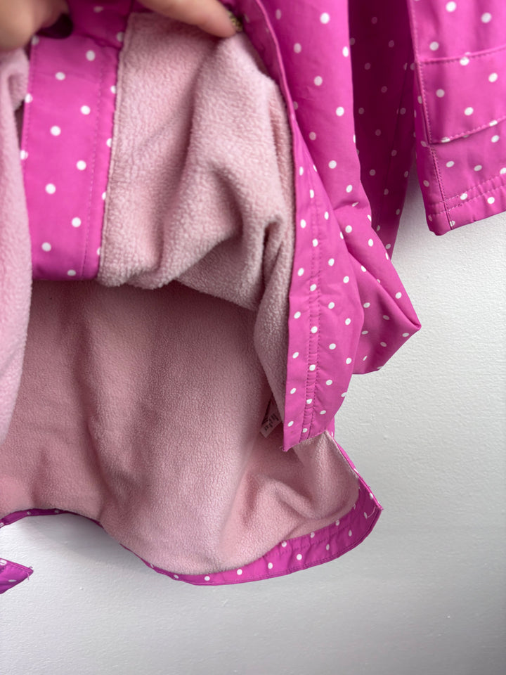 Boden Pink Polka Dot Changing Robe (M/L) Approx 4-6 Years-Coats-Second Snuggle Preloved