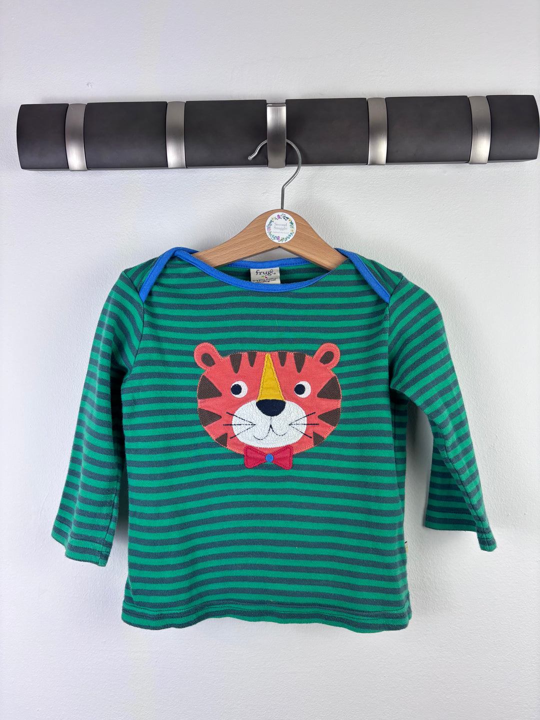 Frugi Tiger Top 12-18 Months-Tops-Second Snuggle Preloved