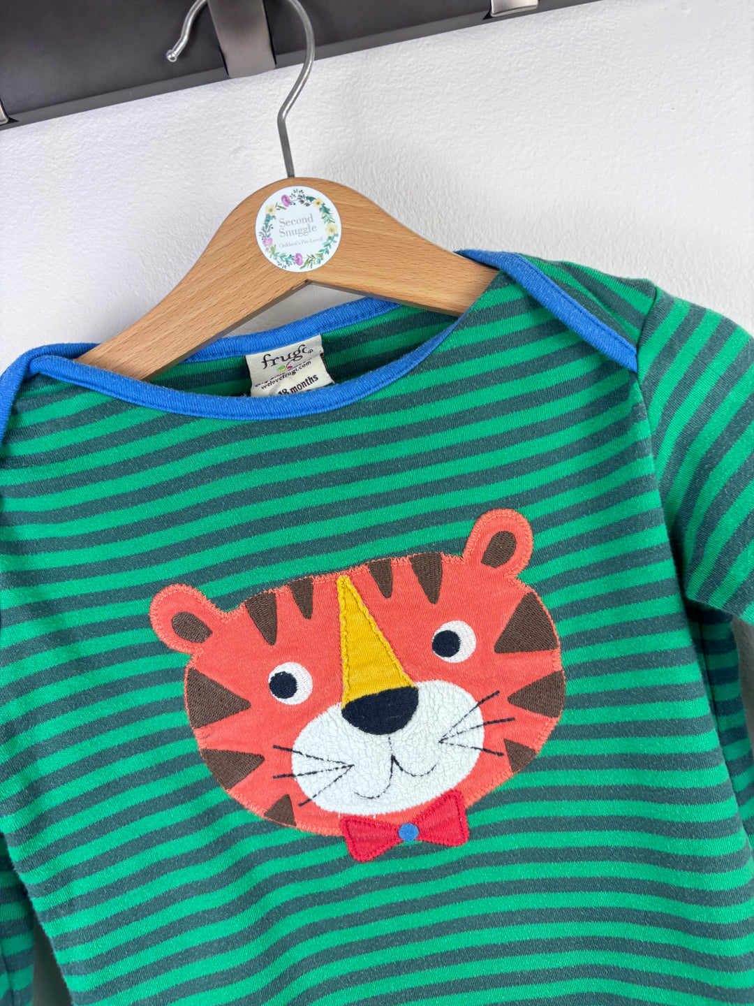 Frugi Tiger Top 12-18 Months-Tops-Second Snuggle Preloved