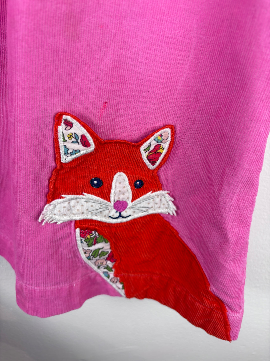 Boden Floral Fox Dress 3-4 Years-Dresses-Second Snuggle Preloved