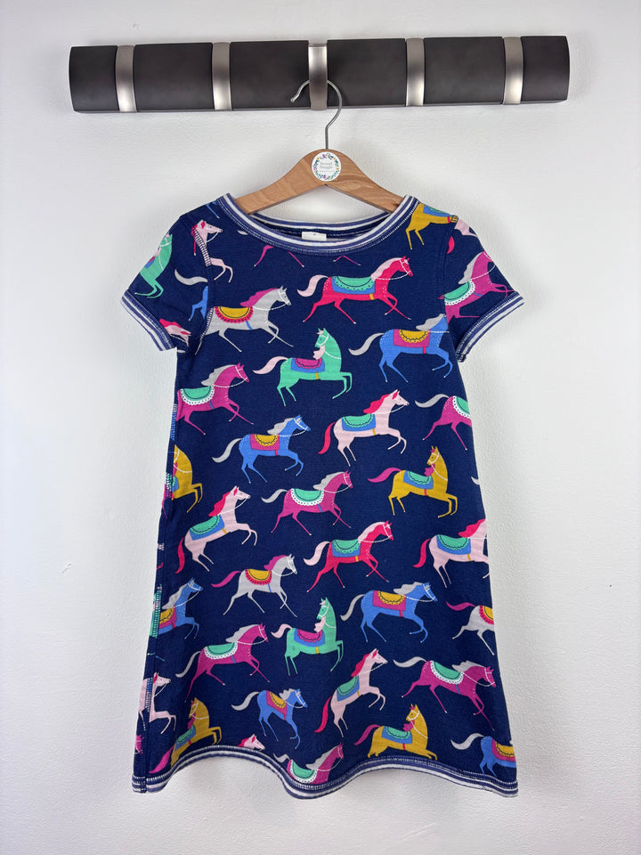 Boden Horse Print Dress 4-5 Years-Dresses-Second Snuggle Preloved