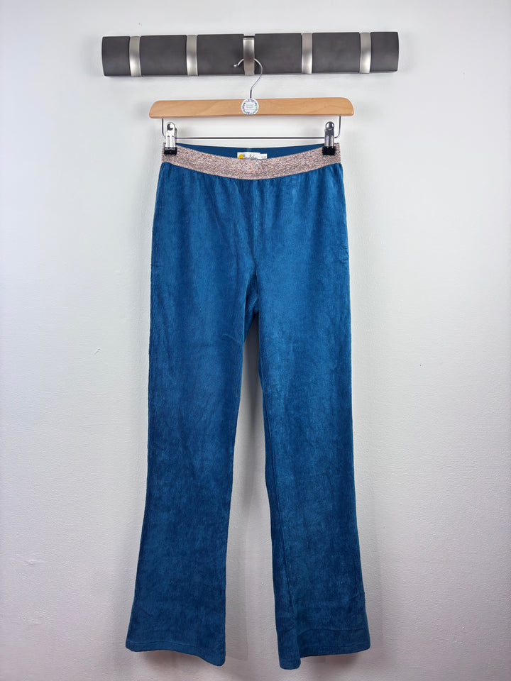 Boden Blue Cord Trousers 11-12 Years-Leggings-Second Snuggle Preloved