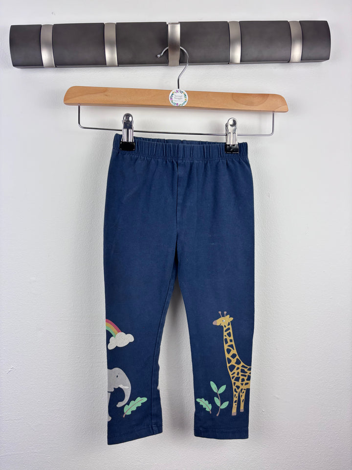 Frugi Animal Leggings 18-24 Months-Leggings-Second Snuggle Preloved