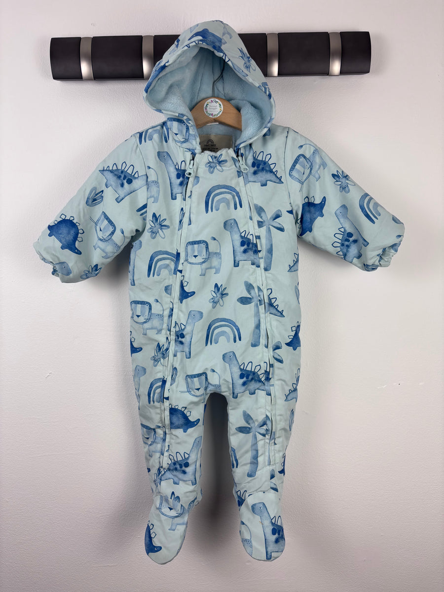 Next Dino Snowsuit 6-9 Months-Snow Suits-Second Snuggle Preloved